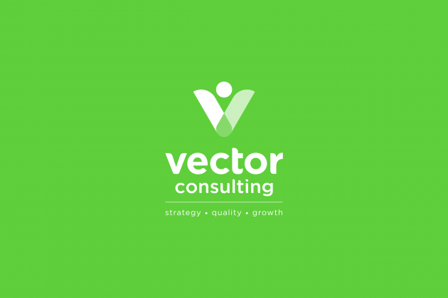 VectorConsulting Portfolio LogoOnGreenAlt