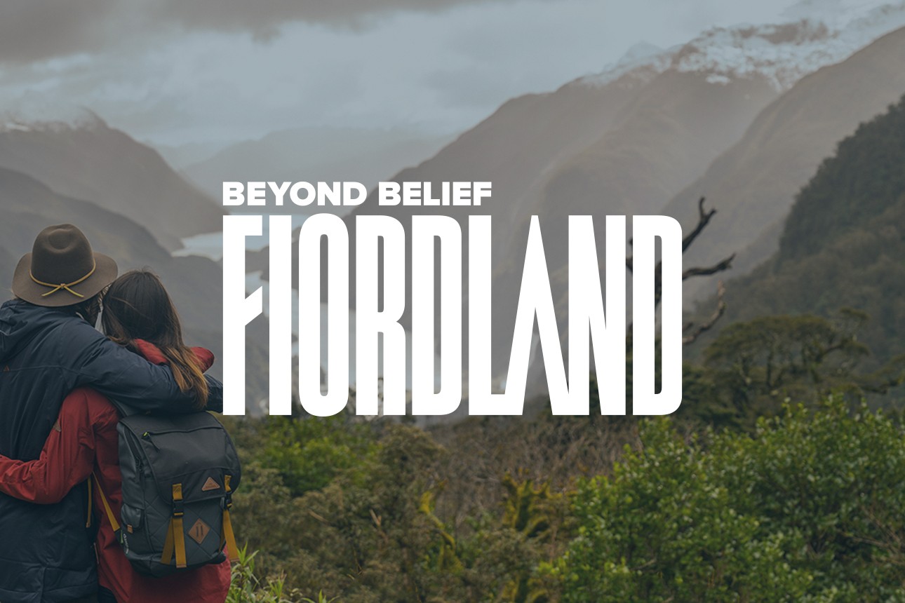 Destination Fiordland website design development