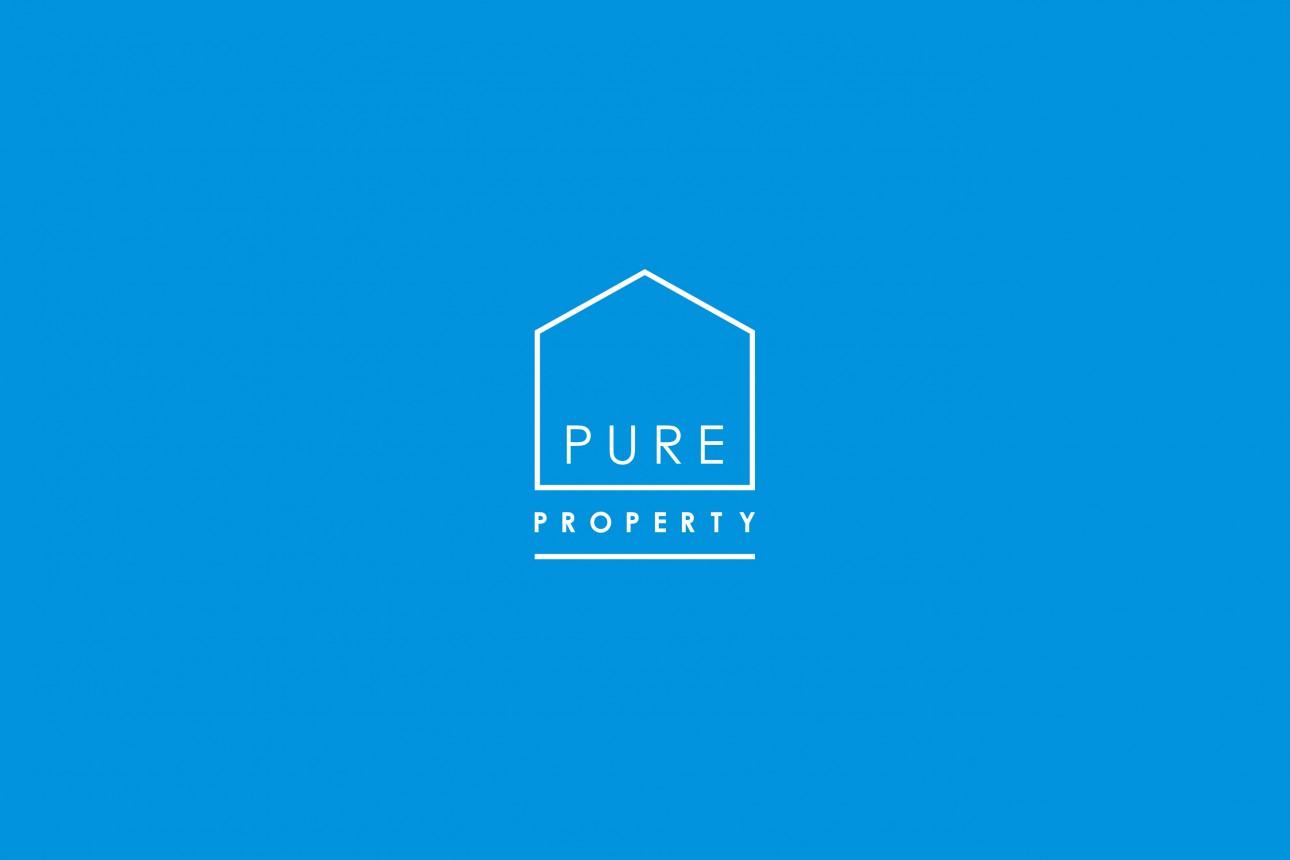 PureProperty Logo OnBlue