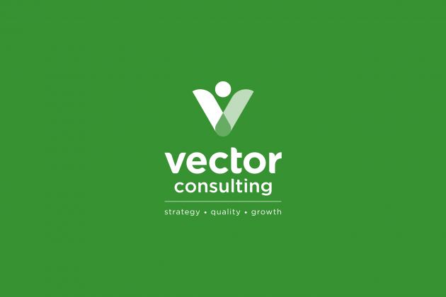 VectorConsulting Portfolio LogoOnGreen